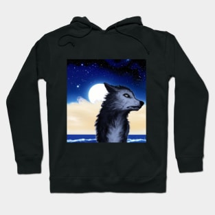 Wolf moon Hoodie